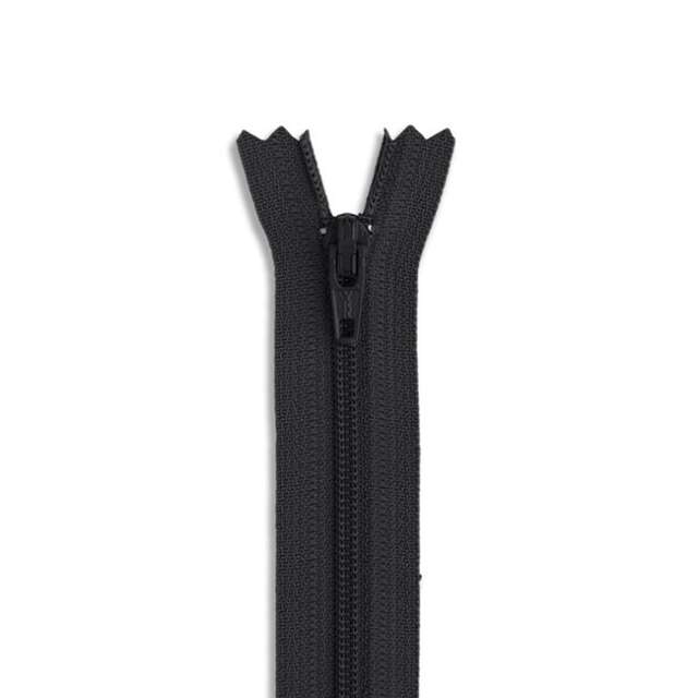 #5 Black Nylon Zipper 24" (2pk)